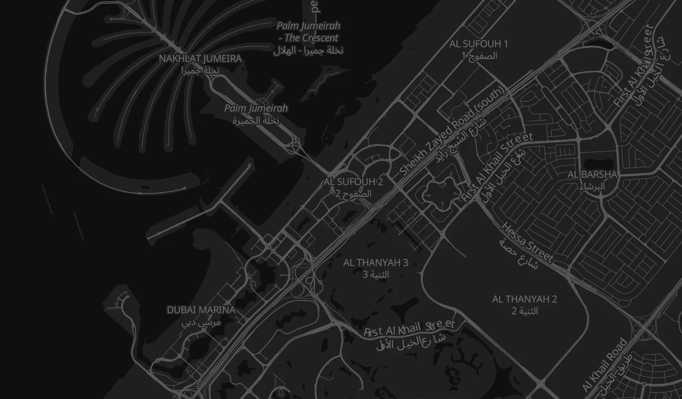 Map of Loft Offices, Building 2 Dubai Media City, Dubai, United Arab Emirates